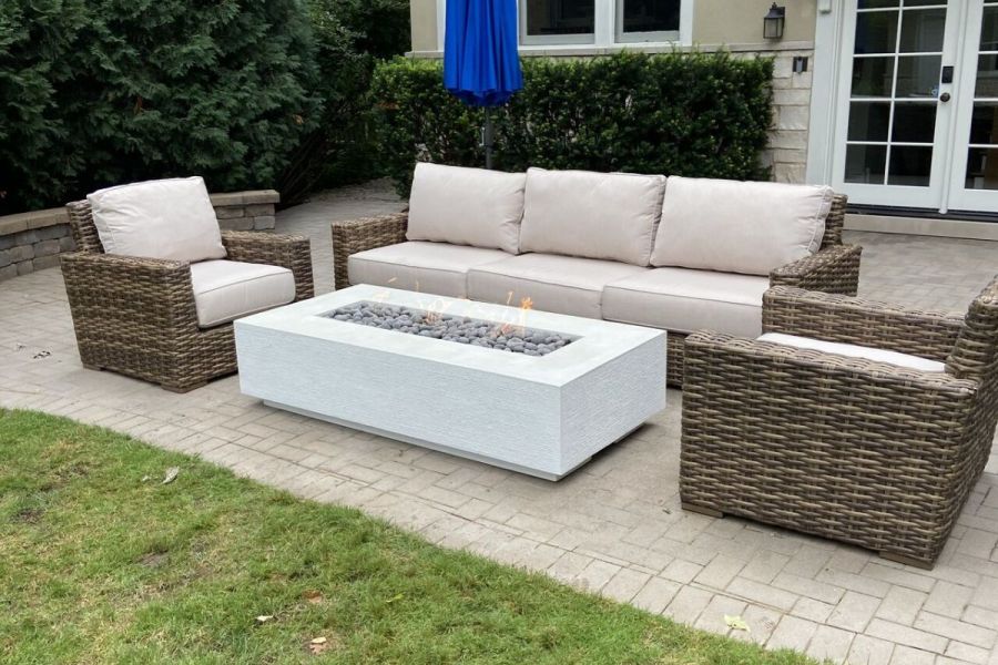 Backyard Gas Fire Pit 