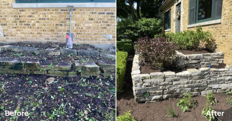 Hardscape Retaining Wall Lincolnwood - Landscaping