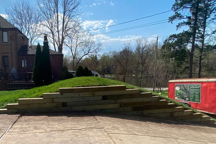 Hardscape Retaining Wall Northbrook - Landscaping