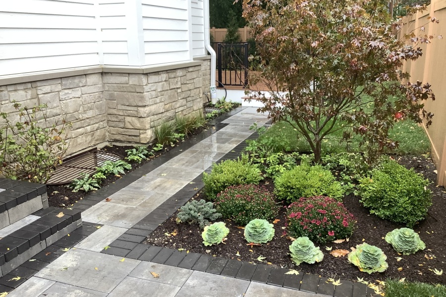 Hardscape walkway in Norridge - Landscaping
