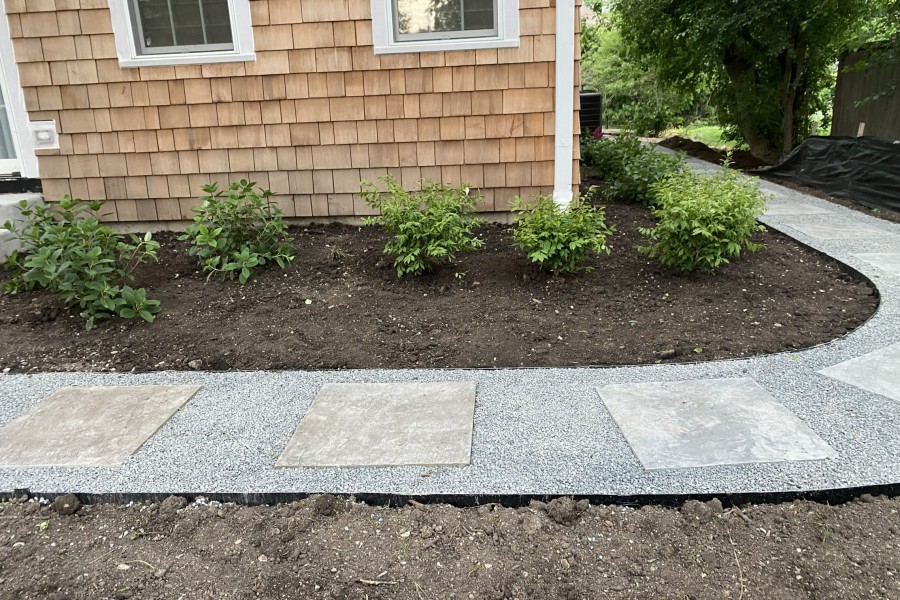 Walkway Hardscape in Inverness - Landscaping