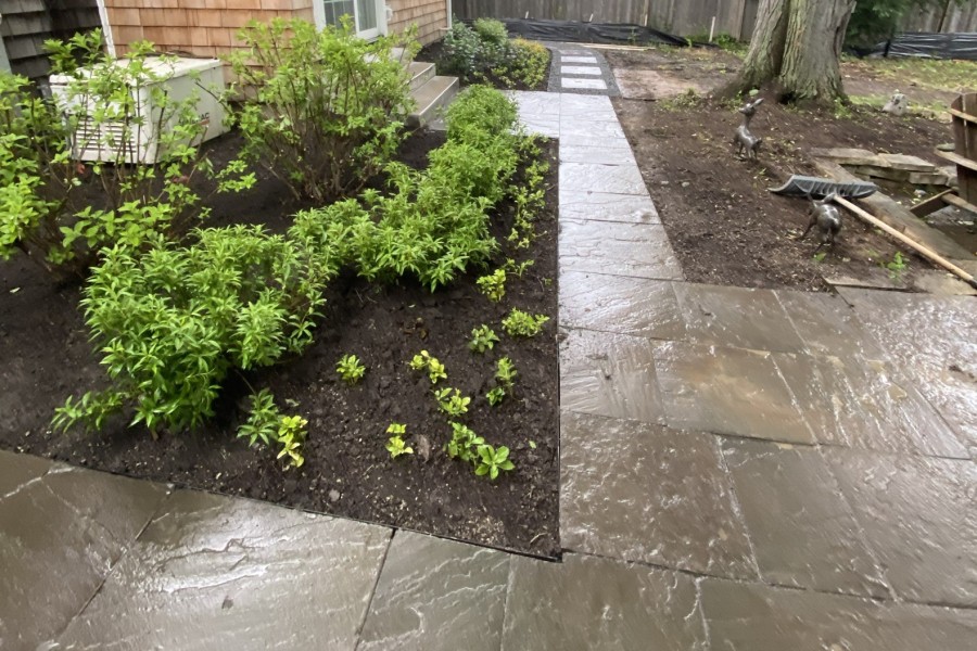 Walkway Hardscape in Inverness - Landscaping