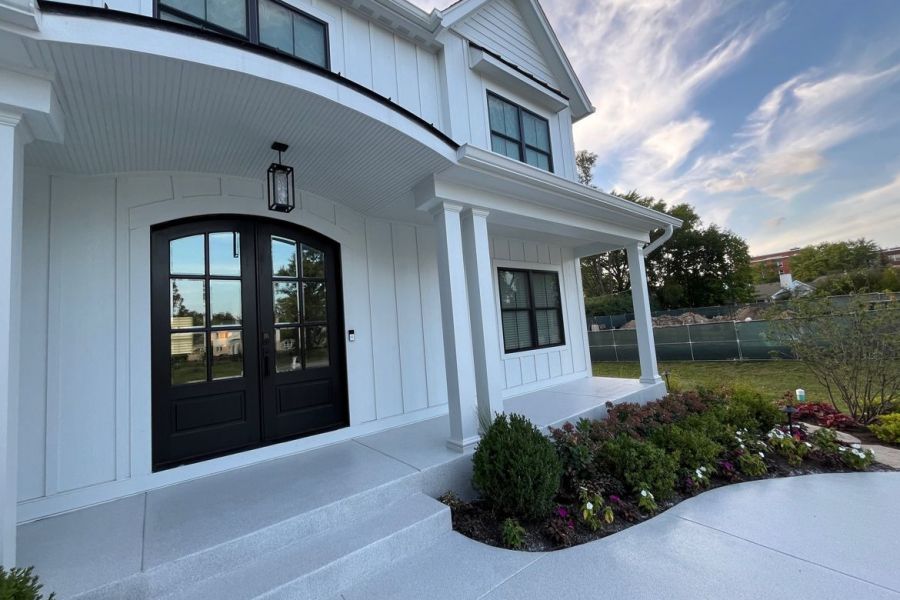 Hardscape Driveway Paving and Steps in Arlington Heights - Landscaping