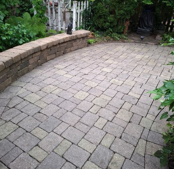 Patio Project in Glencoe - Landscaping