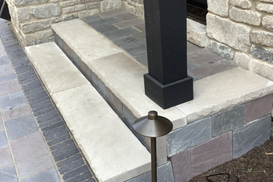 Steps Install Park Ridge - Landscaping