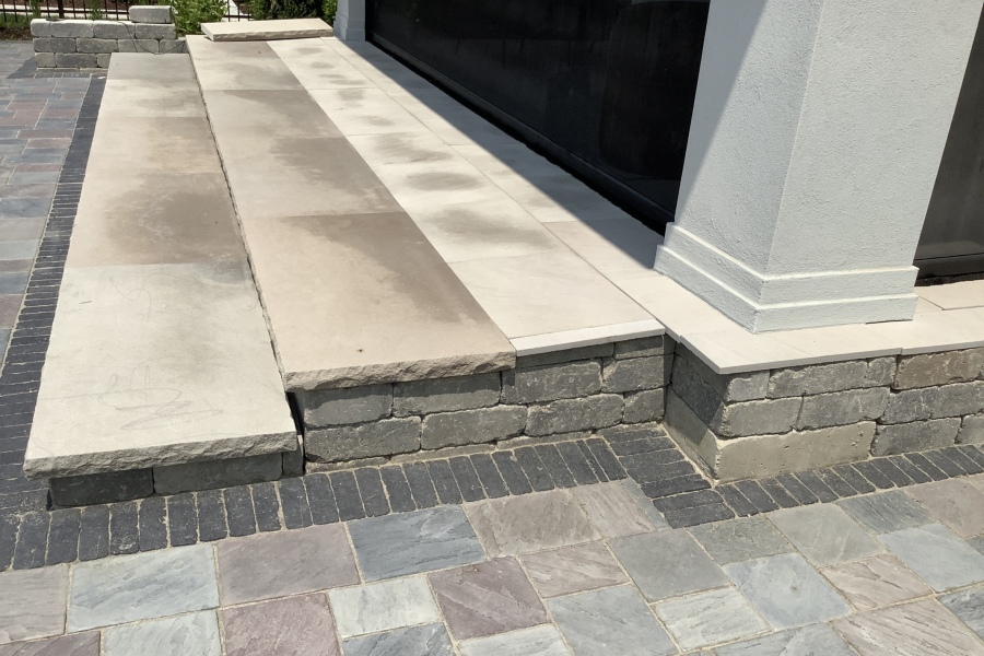 Steps Install Park Ridge - Landscaping