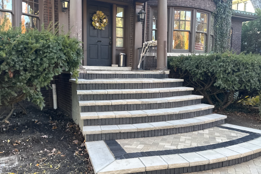 Steps in Park Ridge - Landscaping