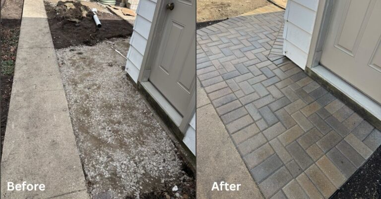 Winnetka Hardscape Patio - Landscaping