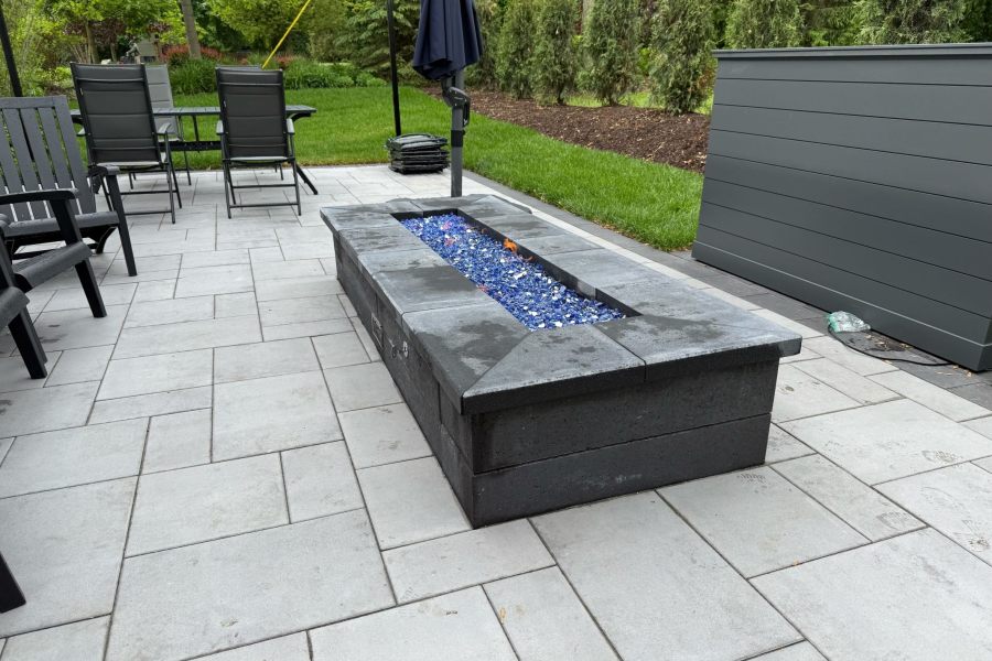 Hardscape Fireplace Patio Park Ridge - Landscaping