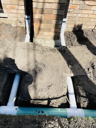 Drainage Downspot Extension / Glenview  - Landscaping