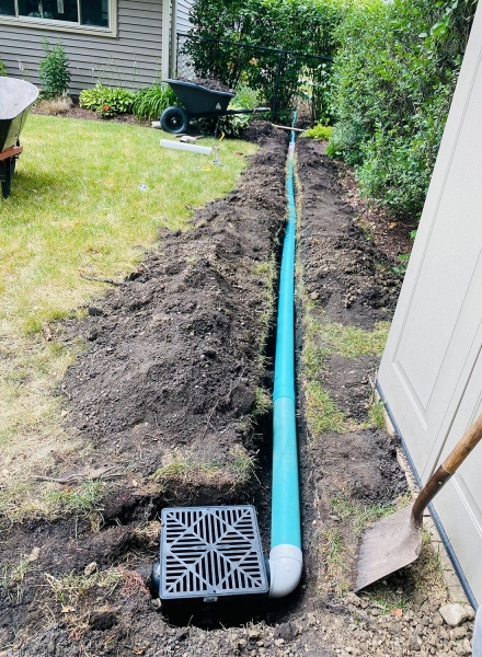 Drainage Catch Basin / Northbrook  - Landscaping