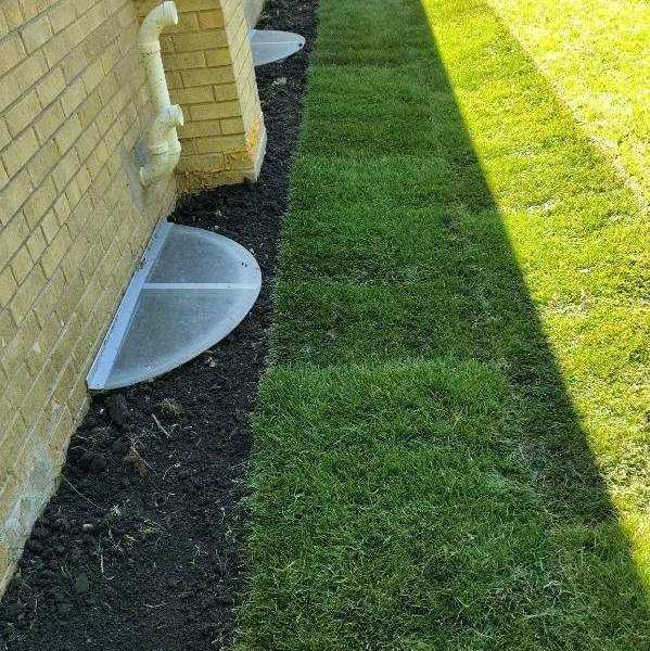 Drainage and Grading in Higland Park - Lanscaping