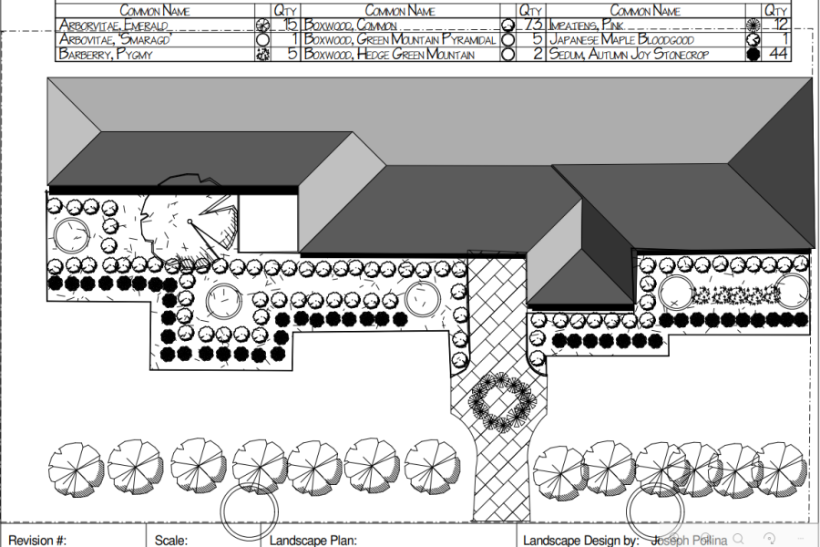 Design Sketch - Landscaping