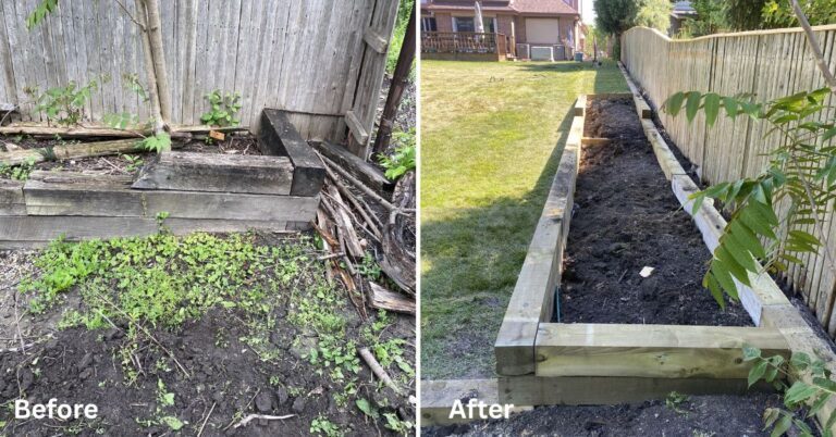 Lake Zurich Raised Planter Hardscape - Landscaping