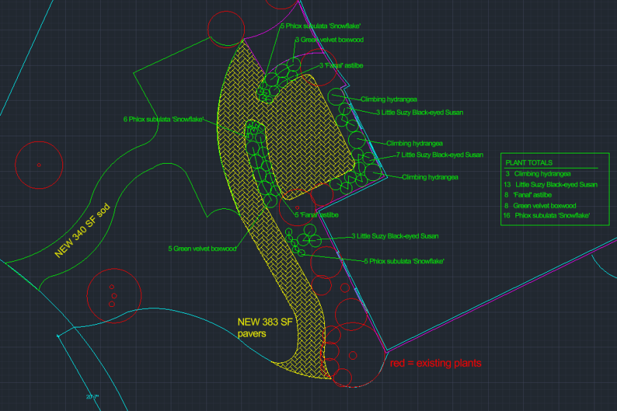 Design Sketch - Landscaping