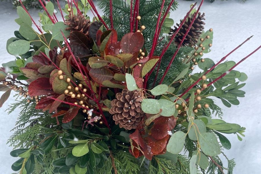 Holiday Seasonal Decor Potted Plants and planters - Landscaping